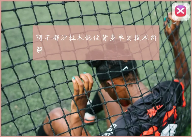 阿不都沙拉木低位背身单打技术拆解